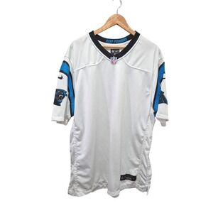 NWOT Nike Carolina Panthers NFL Football‎ Jersey Keep Pounding White XL Mens